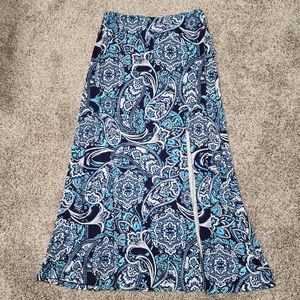 Willi Smith Women's Paisley Maxi Skirt